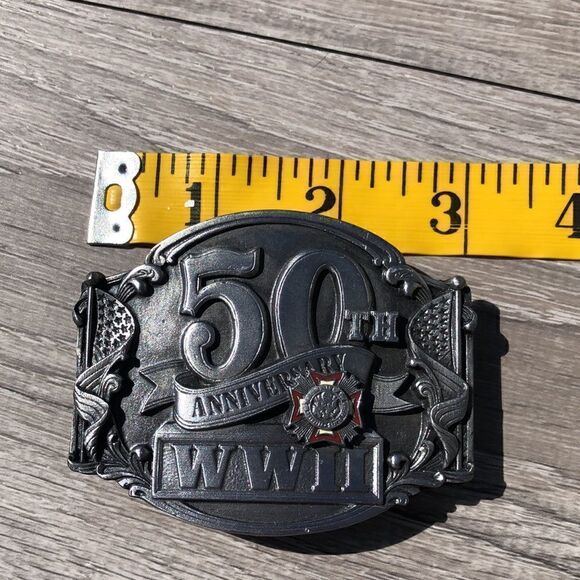 5th anniversary WWII Belt buckle - Picture 4 of 5